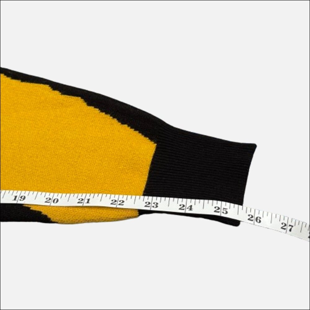 Philosophy Tiger Dolman Sleeve Sweater Black Yellow (Size S) - Picture 6 of 9